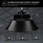 aluminium reflector 100w zwart