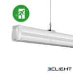 S-Line | Luminaire | 55W-70W | White | 4000K | Dali | 60° | Emergency